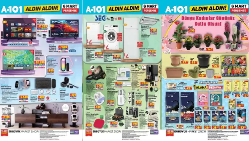 A101'de Bu Hafta Neler Var? 6 Mart Aktüel Ürünleri Açıklandı!