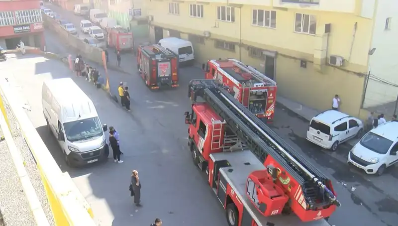 İstanbul'da Tekstil Atölyesinde Korkutan Yangın: Olayın Detayları