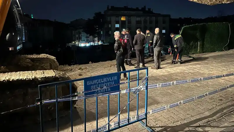 İstanbul’da İnşaat Alanında Şok: Yol Çöktü, Bölge Karıştı!