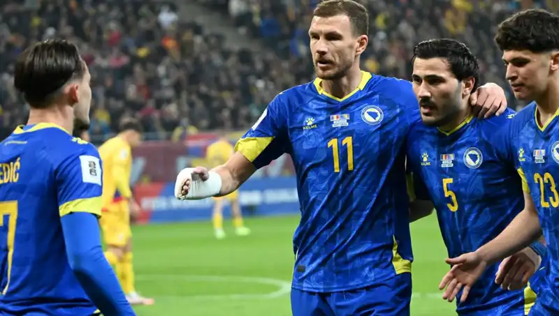 Milli Takımda Dzeko'dan Kötü Haber: Sakatlığının Durumu Belli Oldu