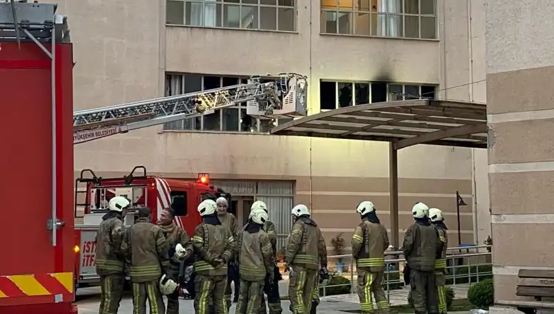 Maltepe'de Huzurevi Yangınında Yaşanan Üzücü Olay
