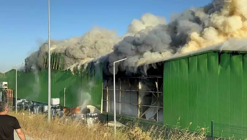 Balıkesir Fabrika Yangınında İki İşçi Hayatını Kaybetti, Bir Kişi Tutuklandı