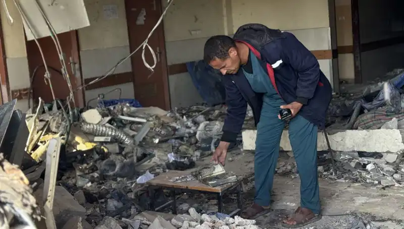 İsrail Ordusu'ndan Şok Saldırı: Nasır Hastanesi Vuruldu, 5 Kişi Hayatını Kaybetti