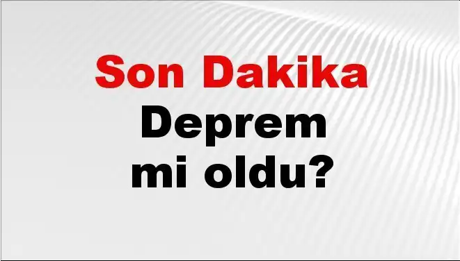 Kütahya'da Son Dakika Deprem: Yaralılar ve Hasar Durumu Ne?