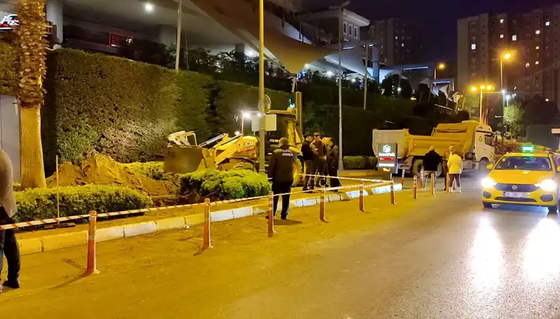 Küçükçekmece'de Doğal Gaz Borusunda Paniğe Neden Olan Olay