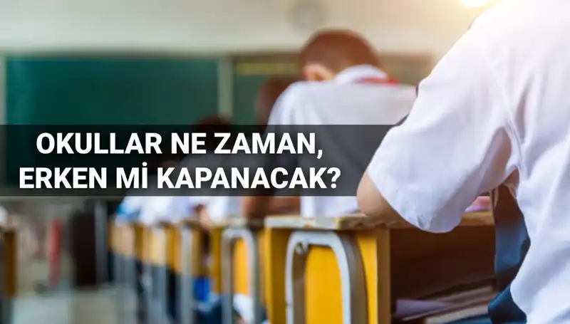Okulların Kapanma Tarihi: 2024-2025 Eğitim Yılı Erken Mi Bitiyor?